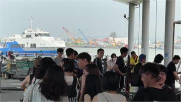 教師節連假首日！已6千人次登小琉球 加開逾10船...