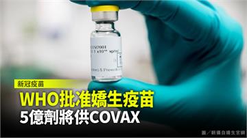 WHO批准嬌生疫苗 藥廠承諾5億劑供COVAX