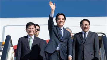 突破中國封鎖  總統賴清德抵達史瓦帝尼