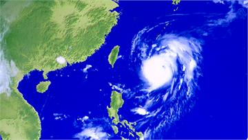 「梅莎」最快今轉強烈颱風 晚間最靠近台灣