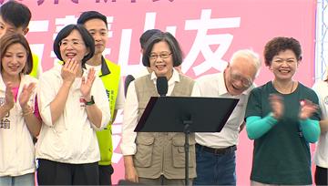 蘇巧慧喊「在蔡英文基礎上加油」 小英妙回：你常常...
