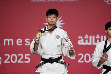 亞青運／柔道一日進帳1金2銅！ 黃廼軒摘下本屆第...