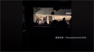 高雄左營彩虹市集下午突停電「顧客摸黑用餐」 台電...