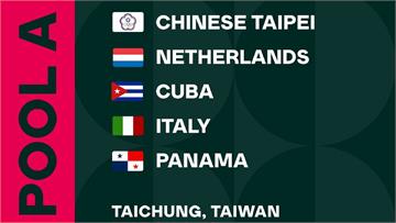 經典賽完整分組名單出爐！ 台灣預賽對手曝光