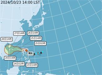 潭美颱風與東北季風「共伴效應」 氣象署17時啟動豪雨應變