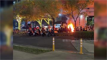 屏東林邊車站旁「丟汽油彈縱火」又持刀搶超商 男遭...