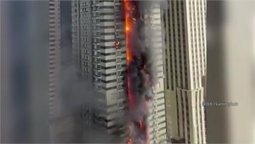 杜拜67層摩天大樓陷火海　近4千人逃生