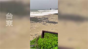雨太大！蘭嶼紅頭村野溪暴漲 環島公路土石流
