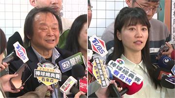 王世堅陪同小雞登記選議員要組「堅系」 高嘉瑜同現身黨部卻等不到他