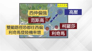 利奇馬今晚恐轉中颱 10號颱柯羅莎成形
