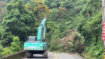 苗26線公館路段土石崩落 扯斷電線桿釀17戶停電...