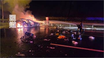 高雄一夜兩起死亡車禍！重機直行遭撞亡 疑左轉車未...