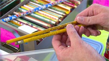 就愛鉛筆！美國男收藏近7萬枝 創金氏紀錄