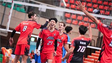 TPVL／台北伊斯特直落三擊退台鋼天鷹  奪隊史...