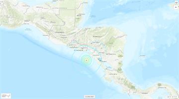 尼加拉瓜外海規模6.5強震 未發布海嘯警報