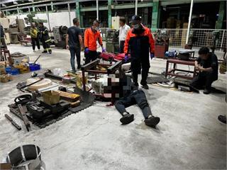 「高速輪圈噴出」砸死工人！ 台南工廠勒令停工、罰...