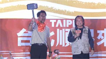 謝長廷吹陶笛挺沈伯洋 王世堅送「雷神之槌」喊象徵...