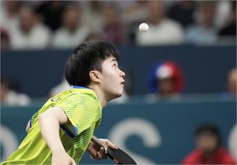 中國桌球選手敗給林昀儒「怒摔球拍」 遭禁賽處分