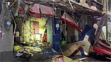 台南新營「氣爆」民宅炸毀！屋主二度灼傷、騎士路過遭波及送醫