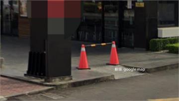 台南無障礙坡道被擺三角錐 登美國網站熱搜被罵翻