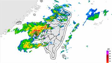 雷雨開炸！ 5縣市發布大雷雨即時訊息