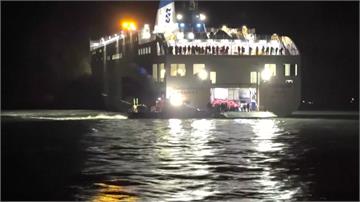 南韓渡輪觸礁擱淺釀5傷 船上267人全數獲救