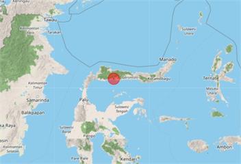 印尼蘇拉威西島發生規模6.0地震  未引發海嘯