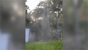 關子嶺溫泉大噴發！水柱高4公尺超驚奇 疑地底阻塞...