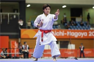 亞運／台灣首面獎牌到手！簡慧萱空手道女子個人形奪...