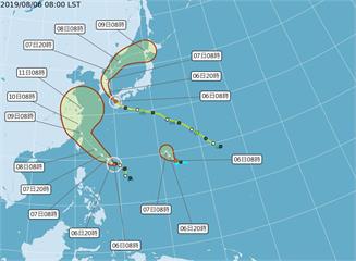 利奇馬將升級中颱 估週三陸續發布海、陸颱風警報