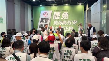 新竹「雙罷」總部成立催同意票 柯建銘喊：是反共護...