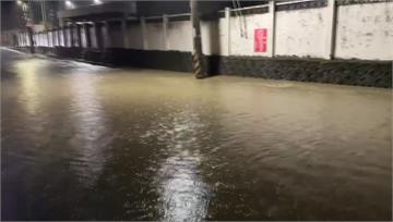 基隆昨暴雨狂炸麥金路大雨變小河 民眾：太離譜