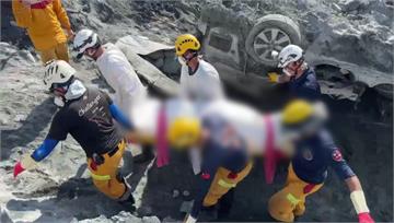 佛祖街挖出失聯砂石場闆娘汽車 遺體身分確認就是黃姓老闆娘