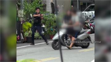 花蓮男疑吸毒街頭揮刀揚言尋仇 警對峙逮人