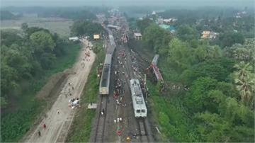 20年來最慘！印度3火車相撞至少288死、上千傷...