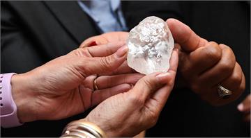 波札那發現千克拉稀有鑽石 世界第3大如「雞蛋」