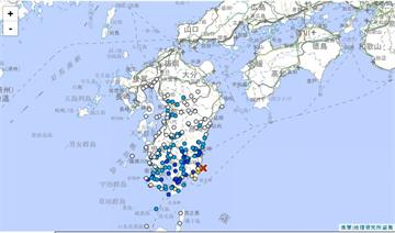 日本九州近海發生規模5.2地震！ 最大震度5弱