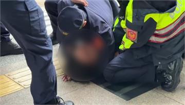 醉漢擅闖立院被抓包！攻擊警察狂嗆「有讀書嗎」 慘...