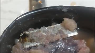 嚇！知名韓式餐廳用餐「吃芋頭咬到刀片」 食安處派...