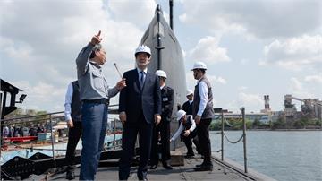 登上海鯤號　賴清德再籲在野黨盡速通過院版國防特別...