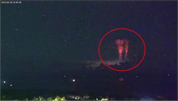 台東夜空驚現「紅色精靈」　鏡頭君第三次拍到！