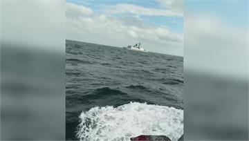 共軍圍台軍演前一天 漁民與中軍艦「正面相逢」