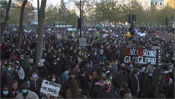 反「整體安全法」 巴黎近5萬人上街怒求撤回