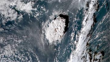南太平洋海底火山噴發引海嘯 東加濱海地區淹水