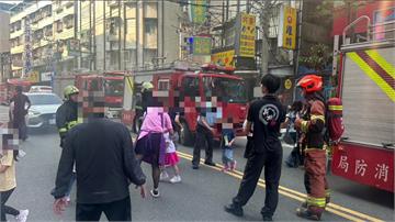 蘆洲某幼兒園廚房火警 147名師生緊急疏散