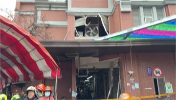 台中建國市場傳氣爆！7旬攤商受傷 疑液化石油氣外...