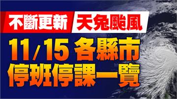 屏東、台東都宣布了！　天兔來襲「全台颱風假一次看...