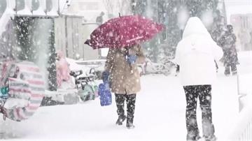 冷颼颼！ 中國、日本強烈寒流襲擊大規模降雪
