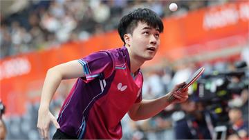 亞運／林昀儒對戰球王一度扳平！台灣桌球男團不敵強敵中國 收下銅牌