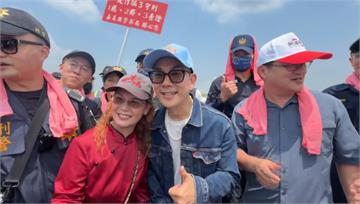 大甲媽鑾轎進到嘉義！鄉親恭迎聖駕超熱情 任賢齊也到場接駕